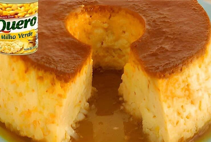 pudim de milho verde de latinha