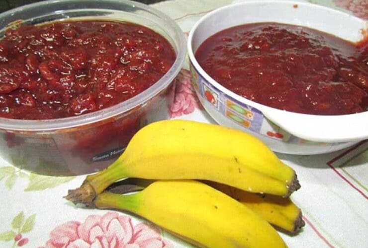 receita de doce de banana cremoso