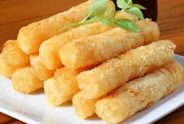 receitas deliciosas de palitinhos de mandioca