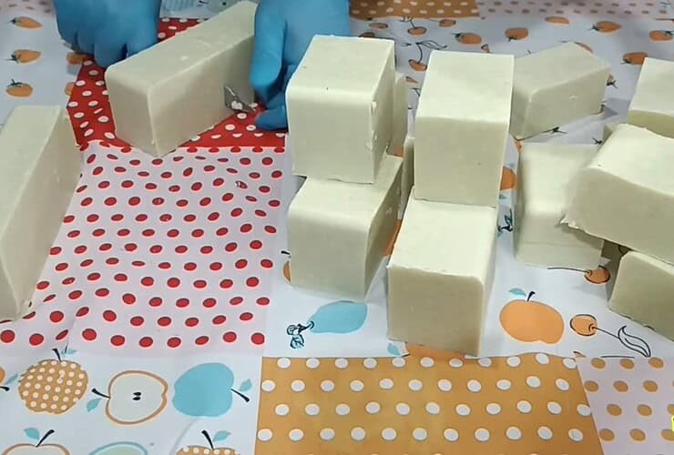 sabão caseiro em barra