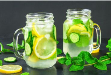 suco de limão e hortelã desintoxica