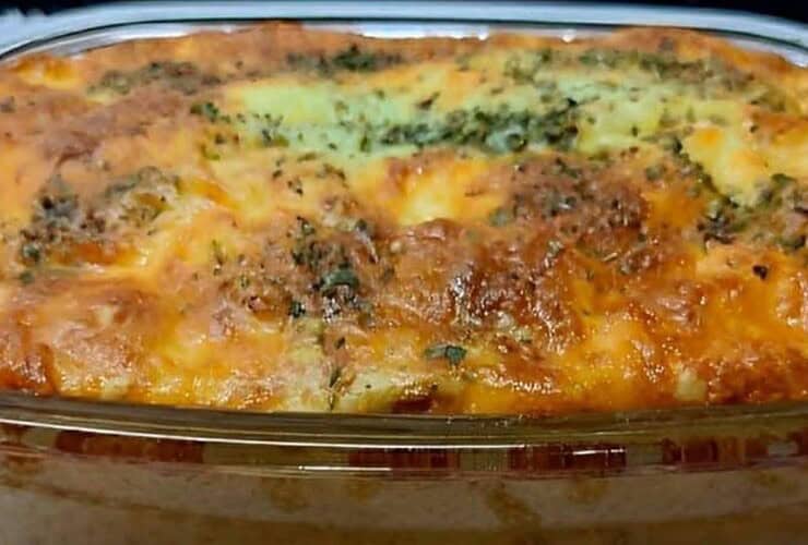 suflê de chuchu delicioso