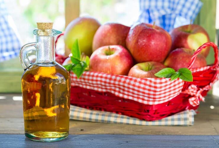vinagre de maçã caseiro