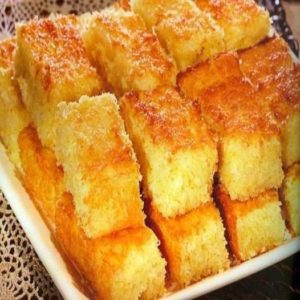 Bolo de Mandioca simples