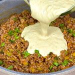 fricassê de carne moída fácil e saboroso