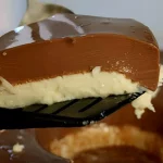 pudim prestígio de chocolate