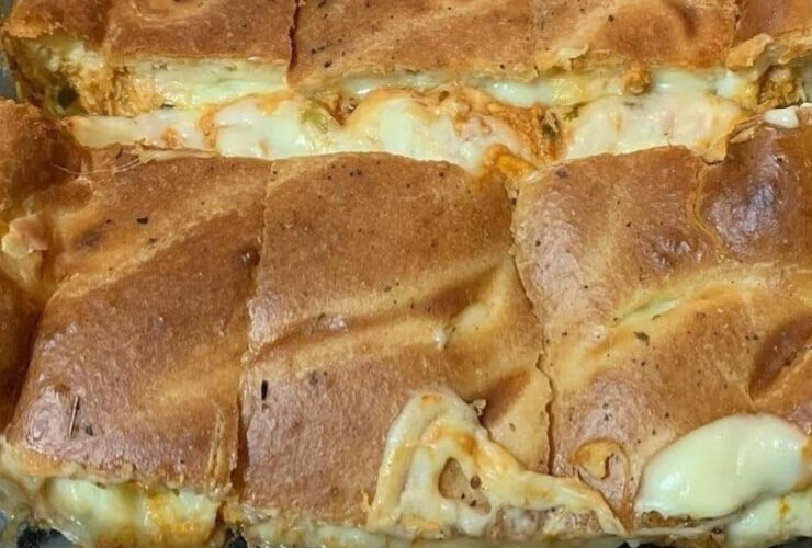 torta de queijo com frango