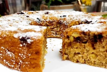 bolo de banana sem açúcar e sem farinha