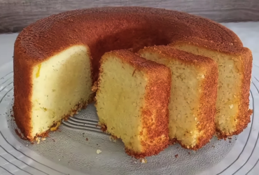 bolo de farinha de arroz da lucileide