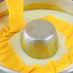 bolo pudim de cenoura