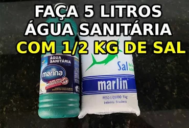 depois que fiz essa mistura caseira