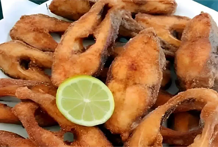 peixe frito de quiosque