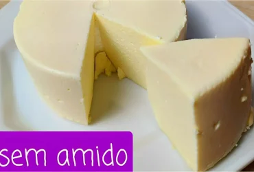 queijo caseiro sem amido