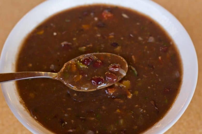 receita de sopa de feijão
