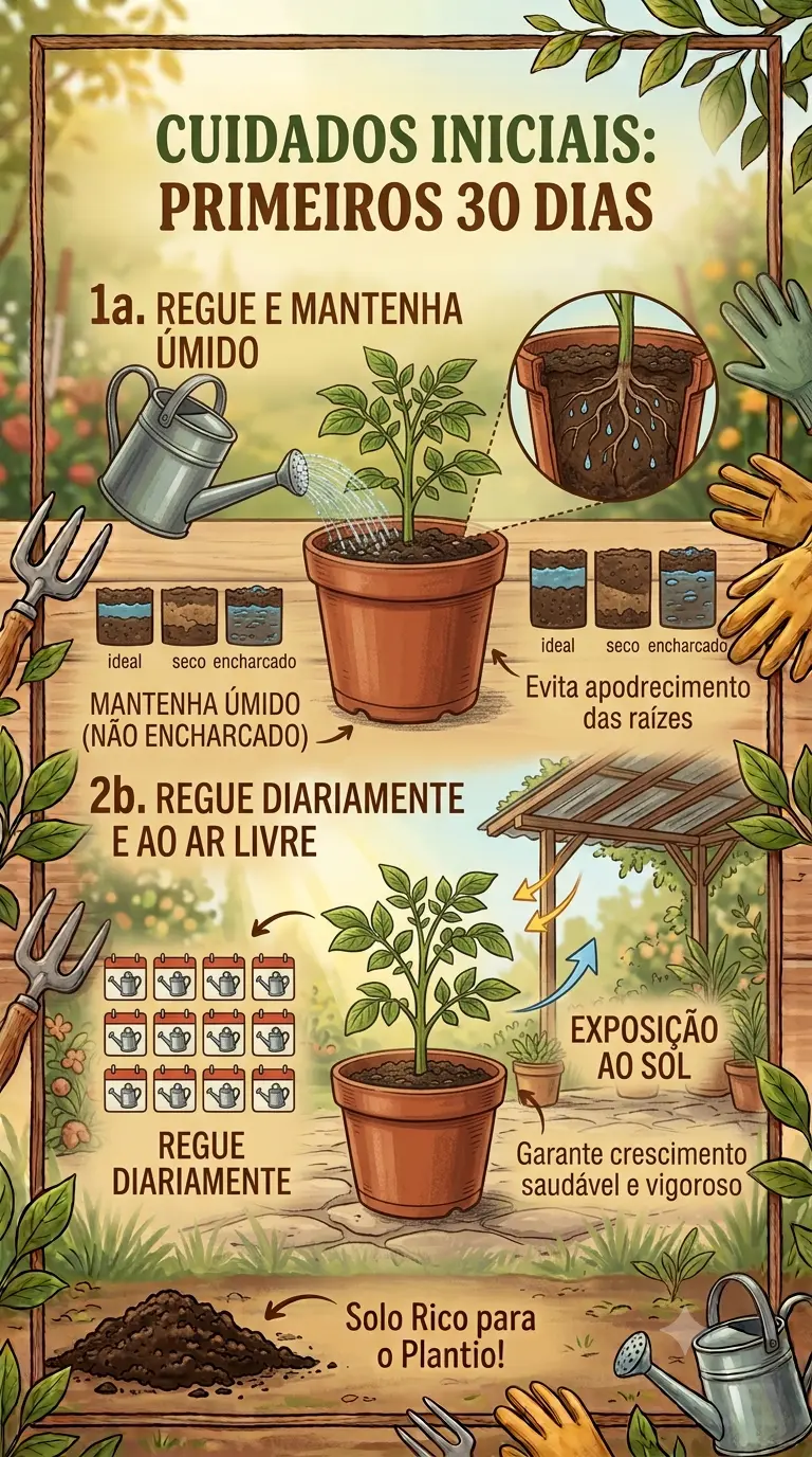 Cuidados Iniciais batatas