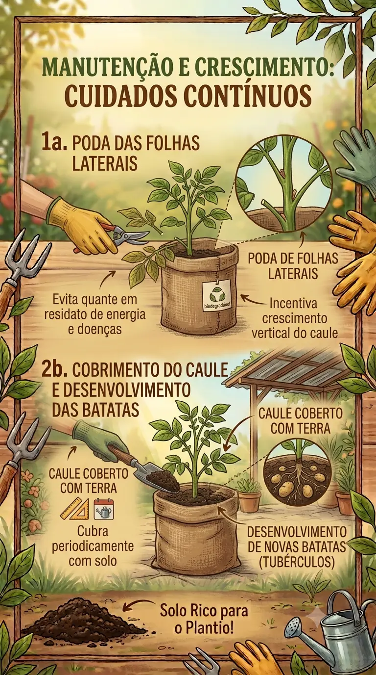 Manutenção e Crescimento das bataras