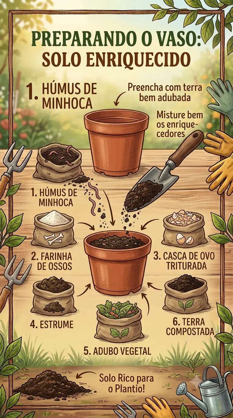 Preparando o Vaso