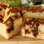 bolo de banana com chocolate