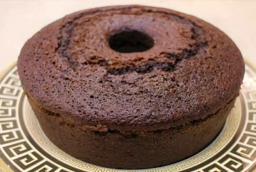 bolo de café molhadinho