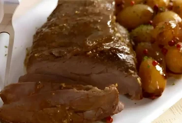 carne assada na panela de pressão