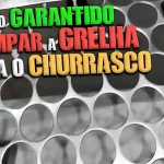 como limpar grelha de churrasqueira