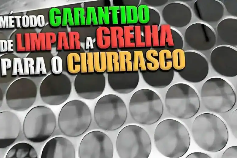 como limpar grelha de churrasqueira