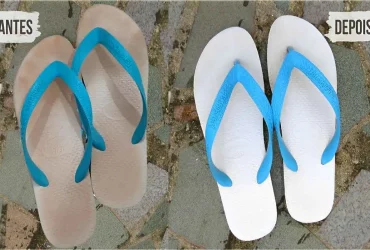 desencardir havaianas