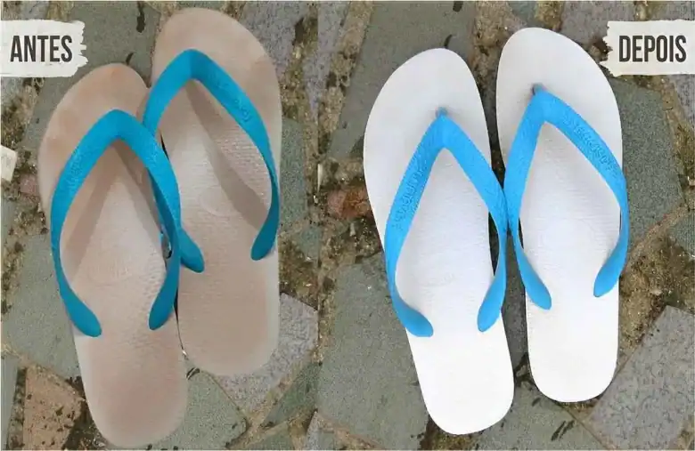 desencardir havaianas
