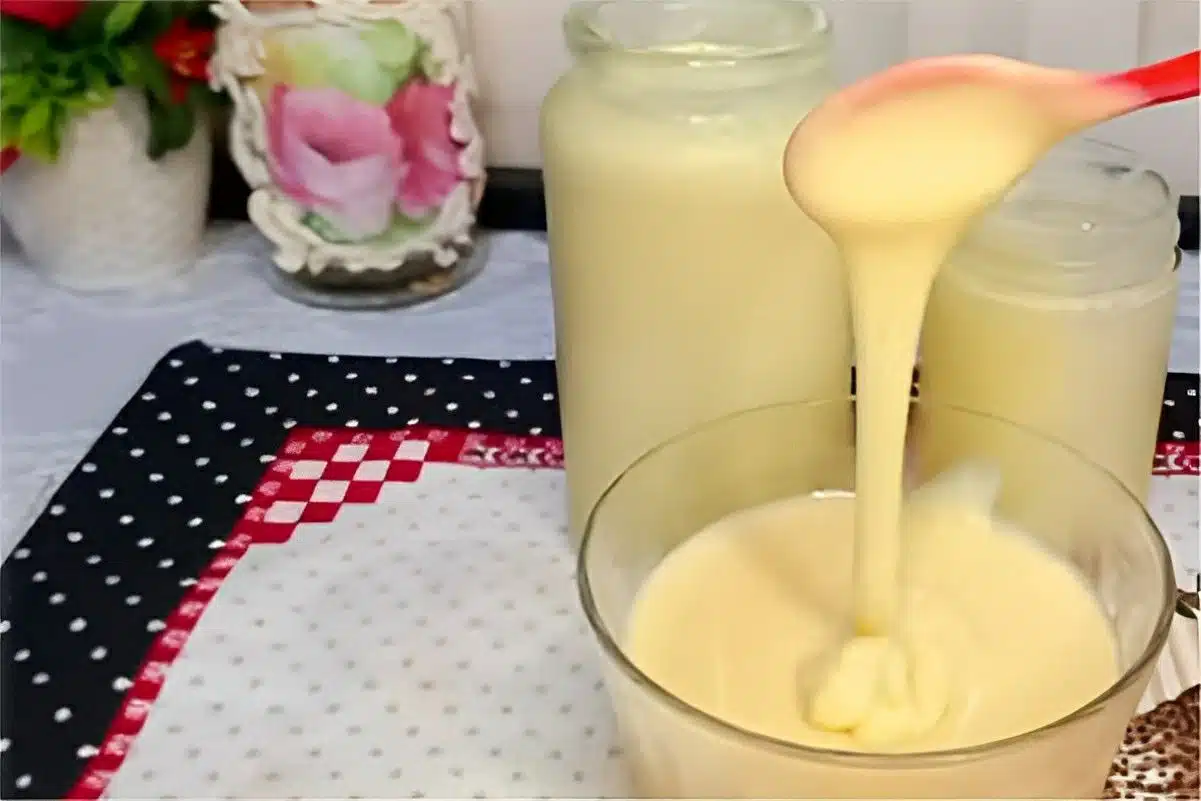 leite condensado caseiro