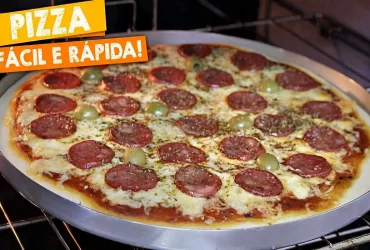 pizza caseira