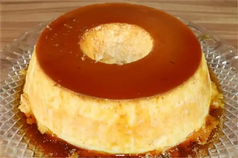 pudim de leite feito na boca do fogão