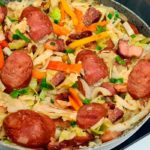 repolho refogado com bacon