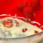 sobremesa de morango