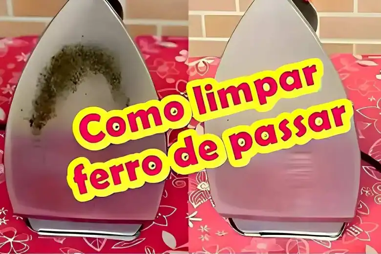 como limpar ferro de passar
