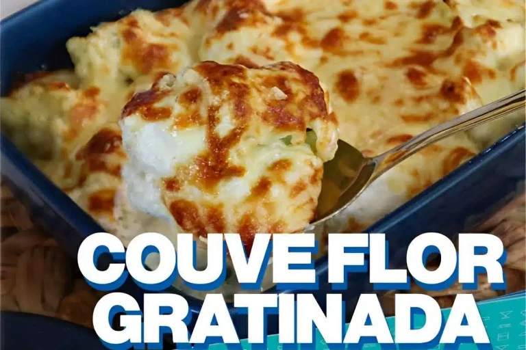 couve flor gratinada