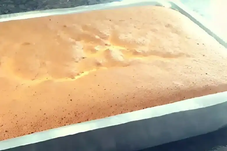 pão de ló de liquidificador delicioso