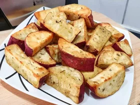 batata doce na airfryer