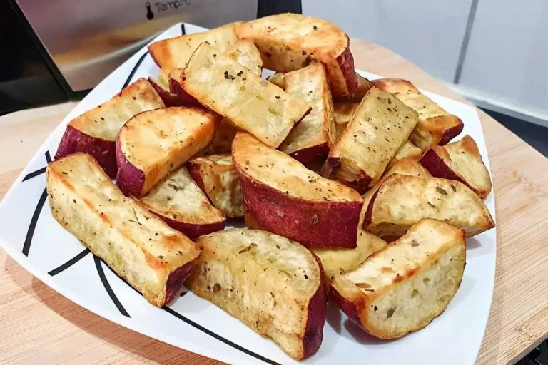 batata doce na airfryer