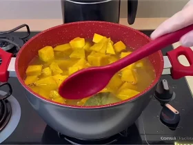 caldo de abóbora