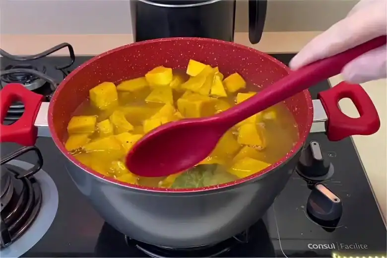 caldo de abóbora