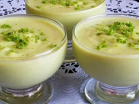 mousse de abacate