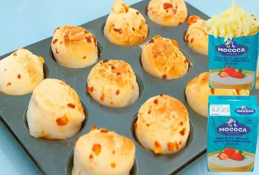 pão de queijo de preguiçoso