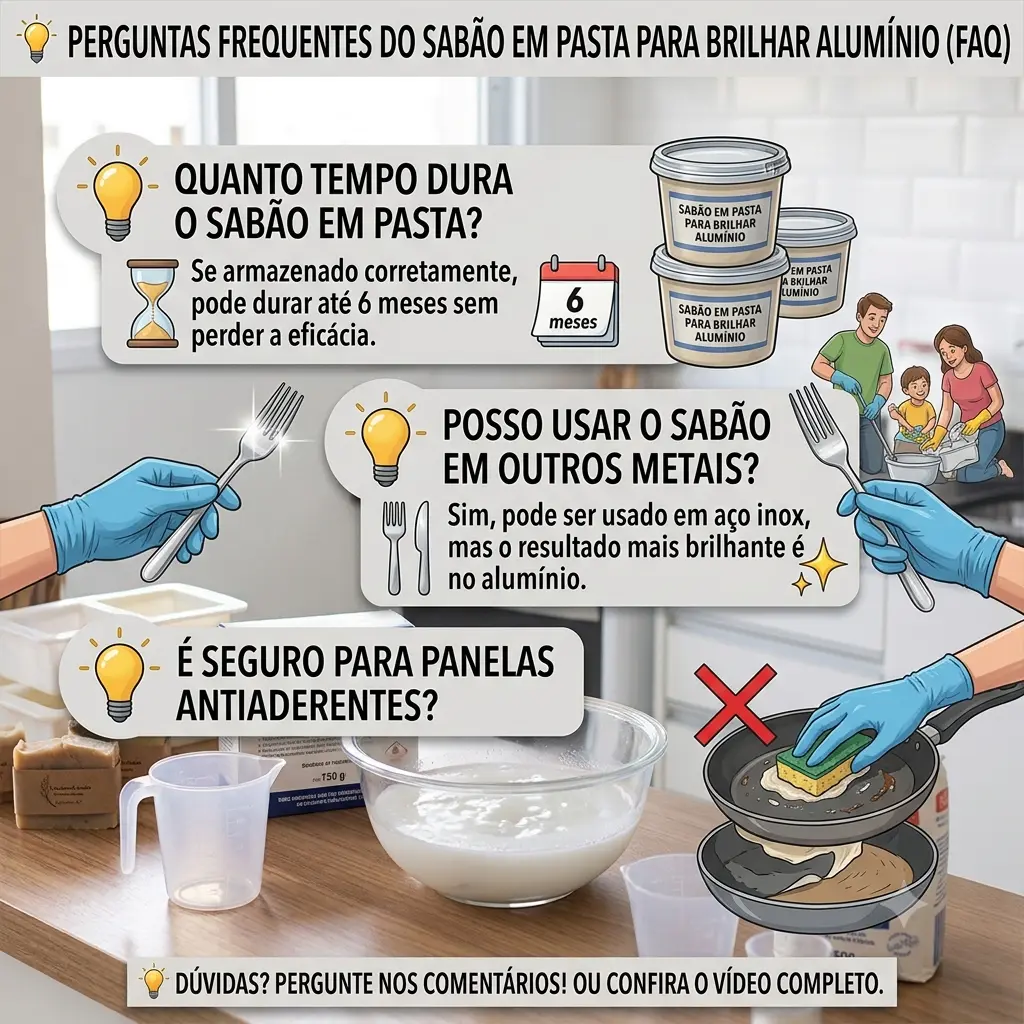 Perguntas Frequentes do sabão