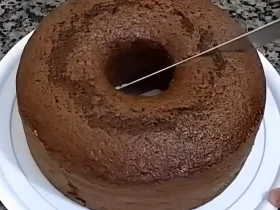 bolo de chocolate caseiro