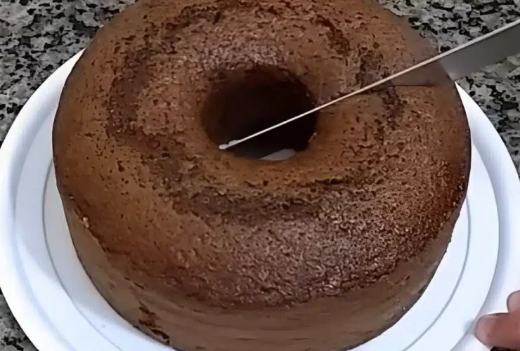 bolo de chocolate caseiro