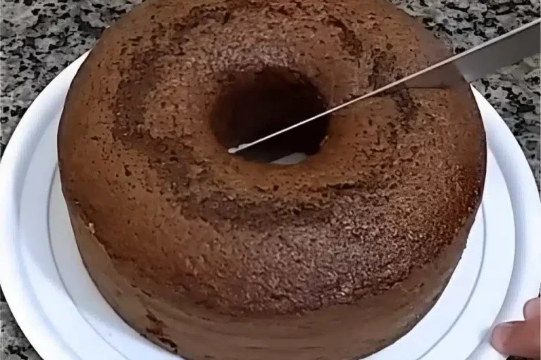 bolo de chocolate caseiro