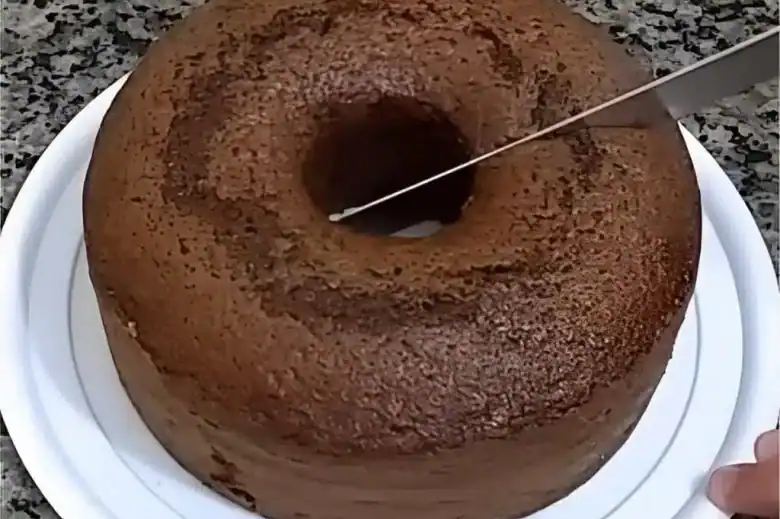 bolo de chocolate caseiro