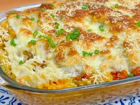 macarrão cremoso de forno