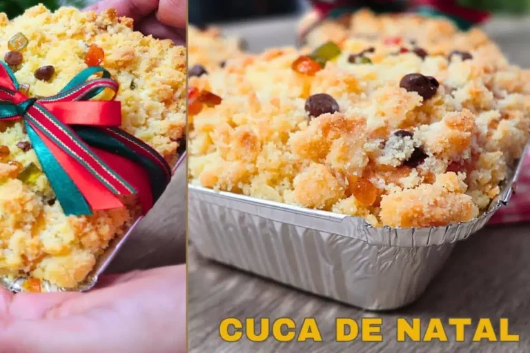 pão cuca de natal