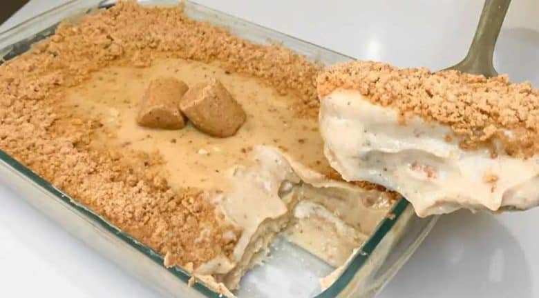 pavê de paçoca irresistível